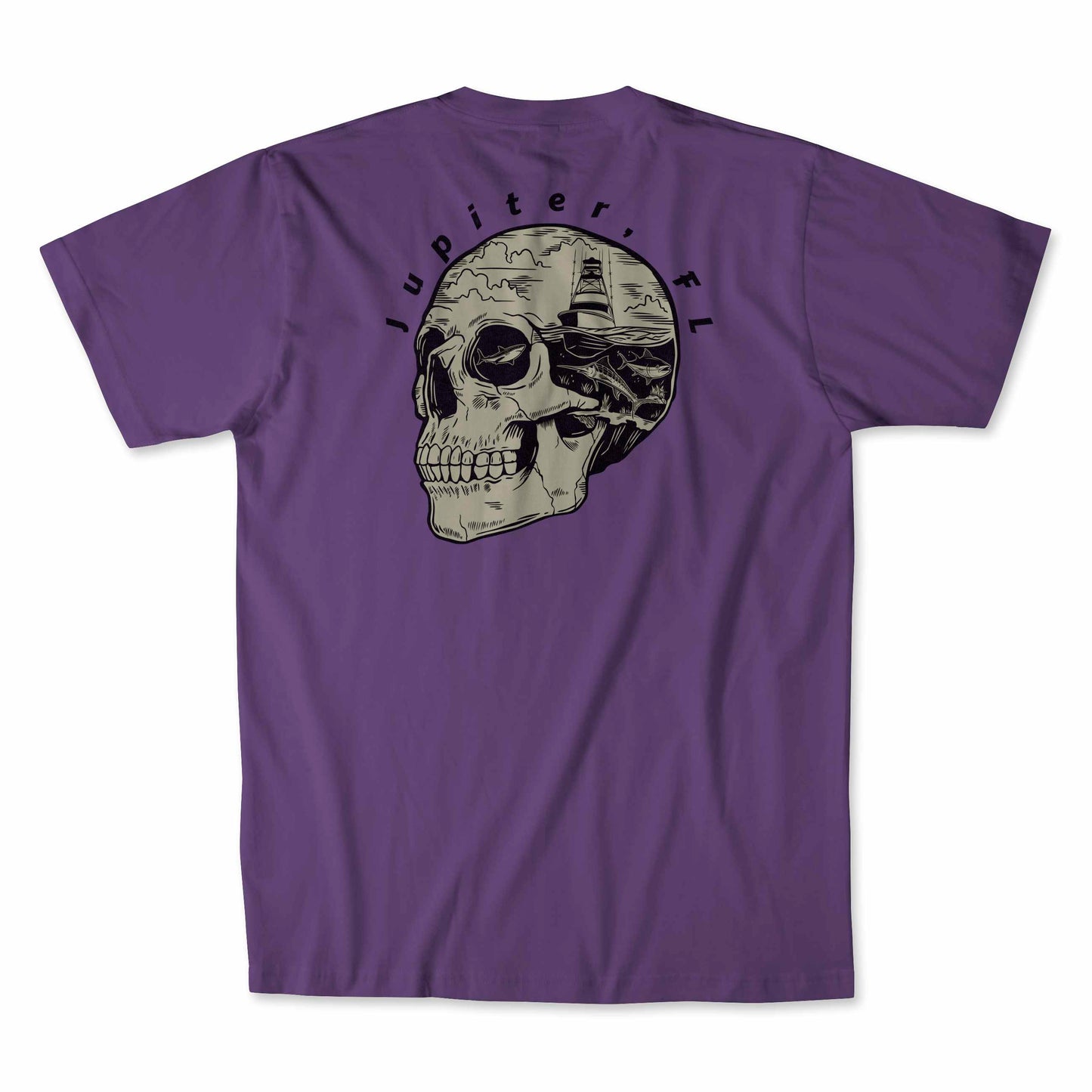 Jupiter Florida Skull T-Shirt