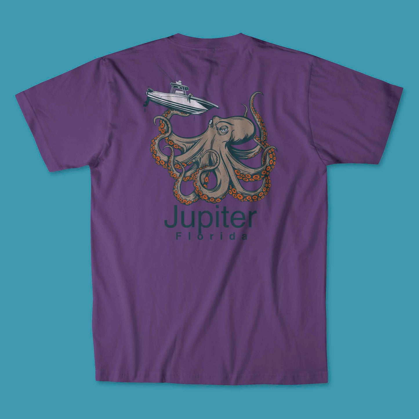 Jupiter Florida Octopus T-Shirt