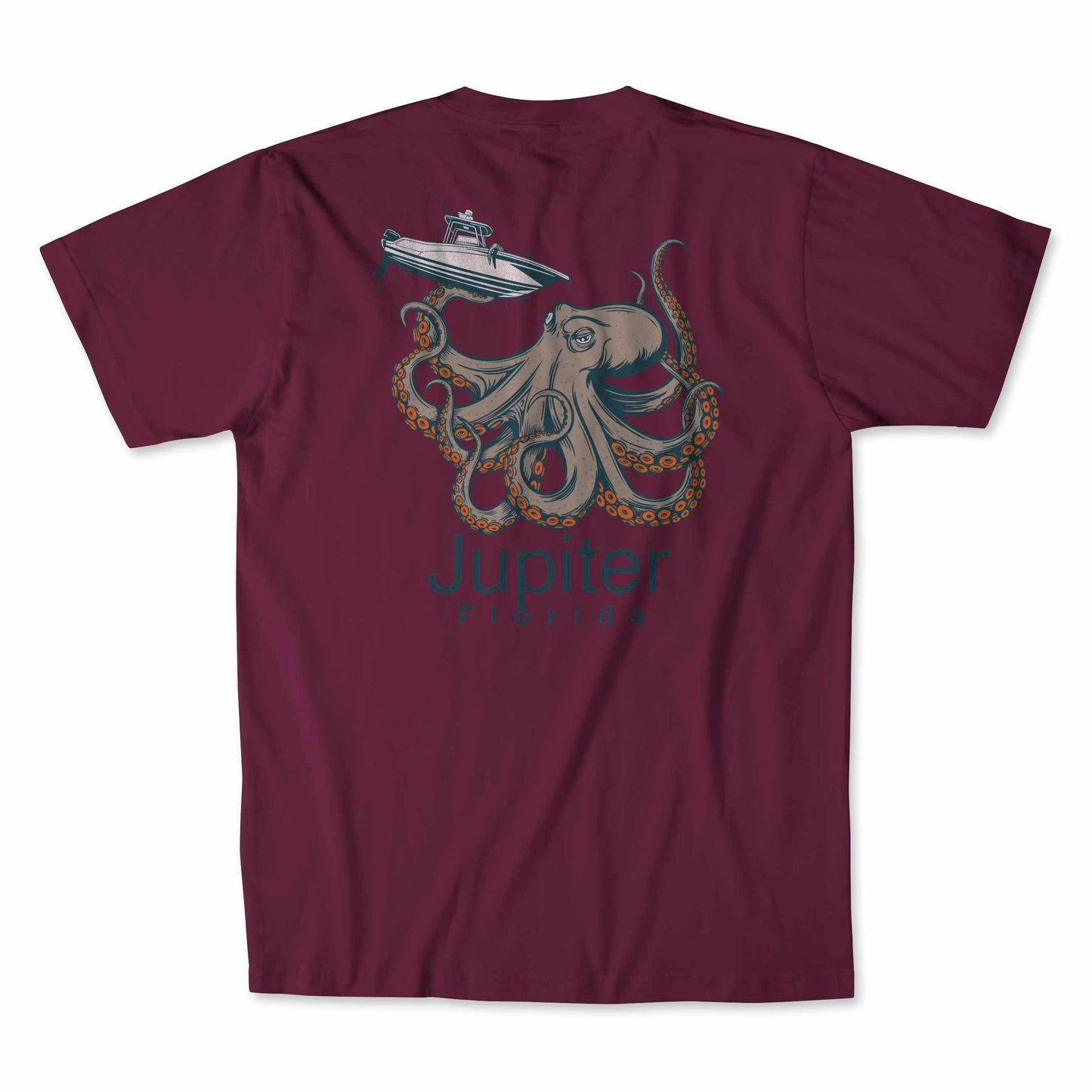 Jupiter Florida Octopus T-Shirt