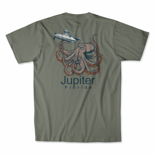 Jupiter Florida Octopus T-Shirt