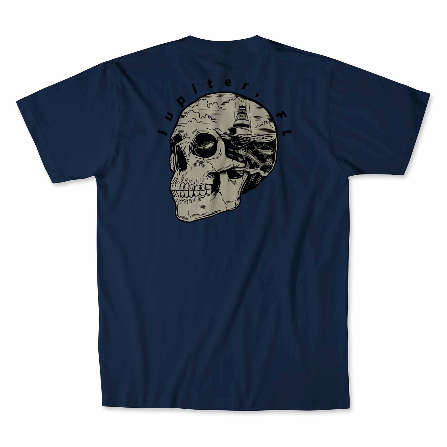 Jupiter Florida Skull T-Shirt