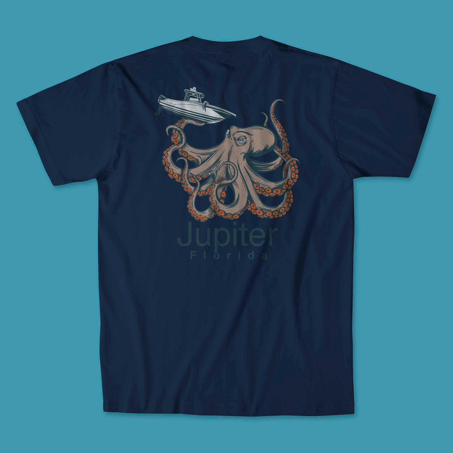 Jupiter Florida Octopus T-Shirt