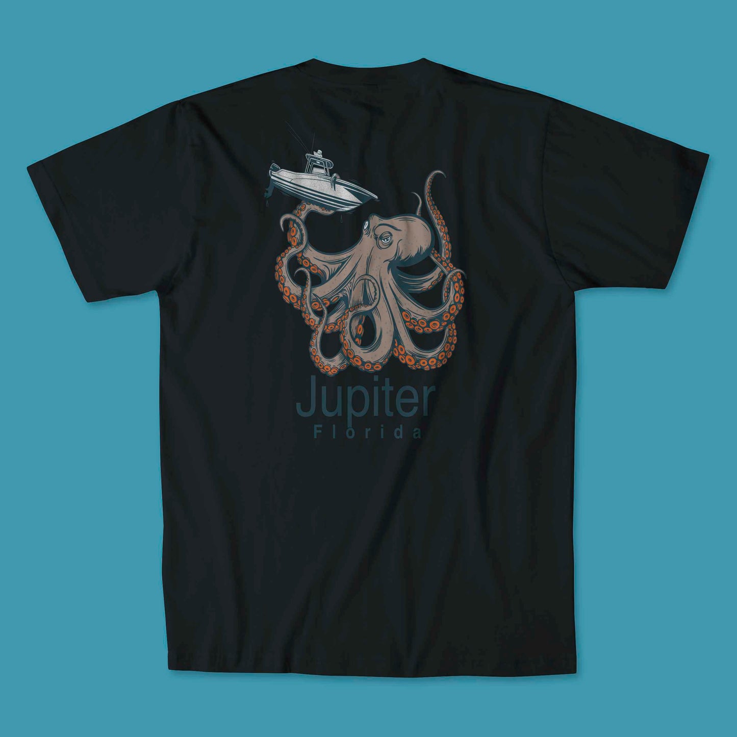 Jupiter Florida Octopus T-Shirt