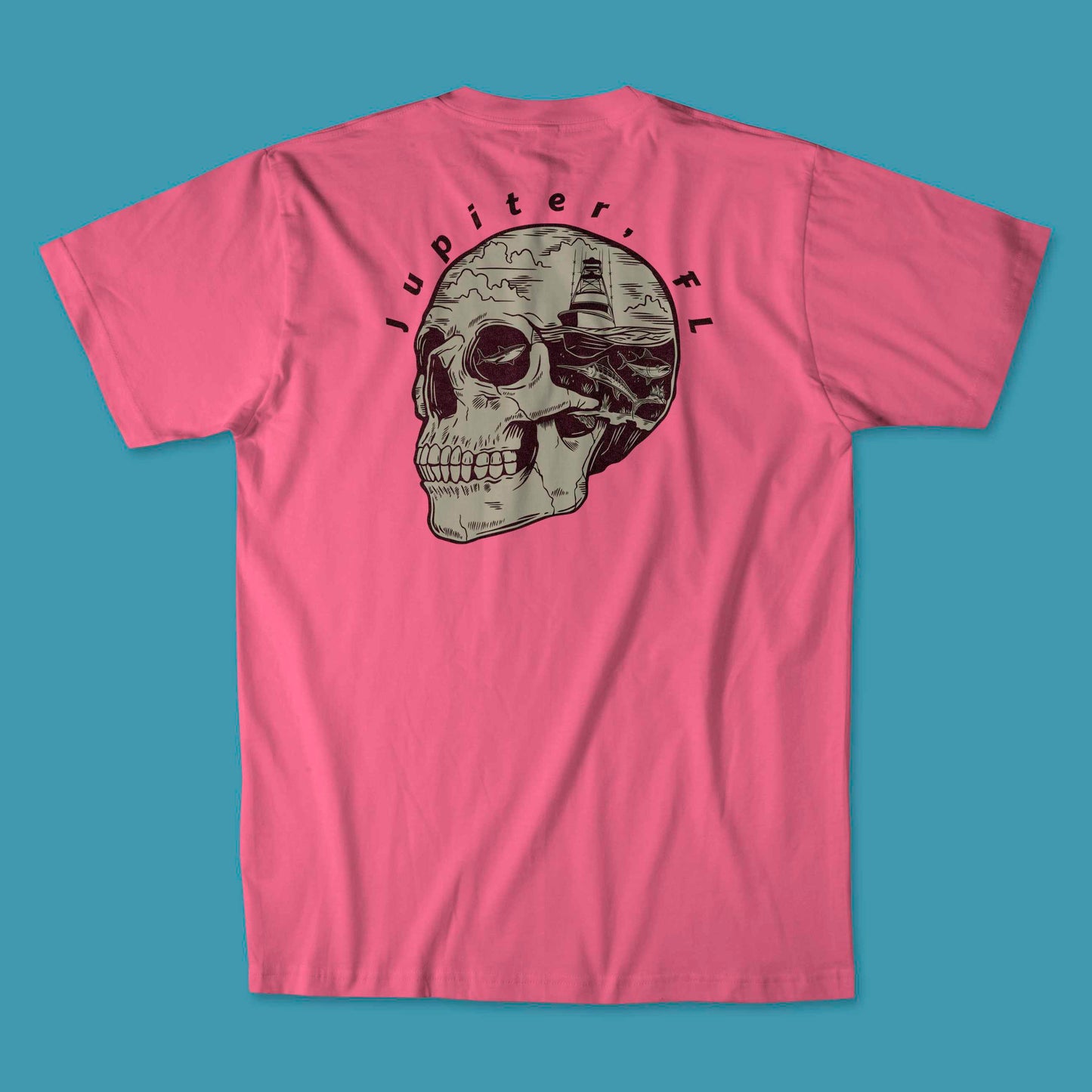 Jupiter Florida Skull T-Shirt