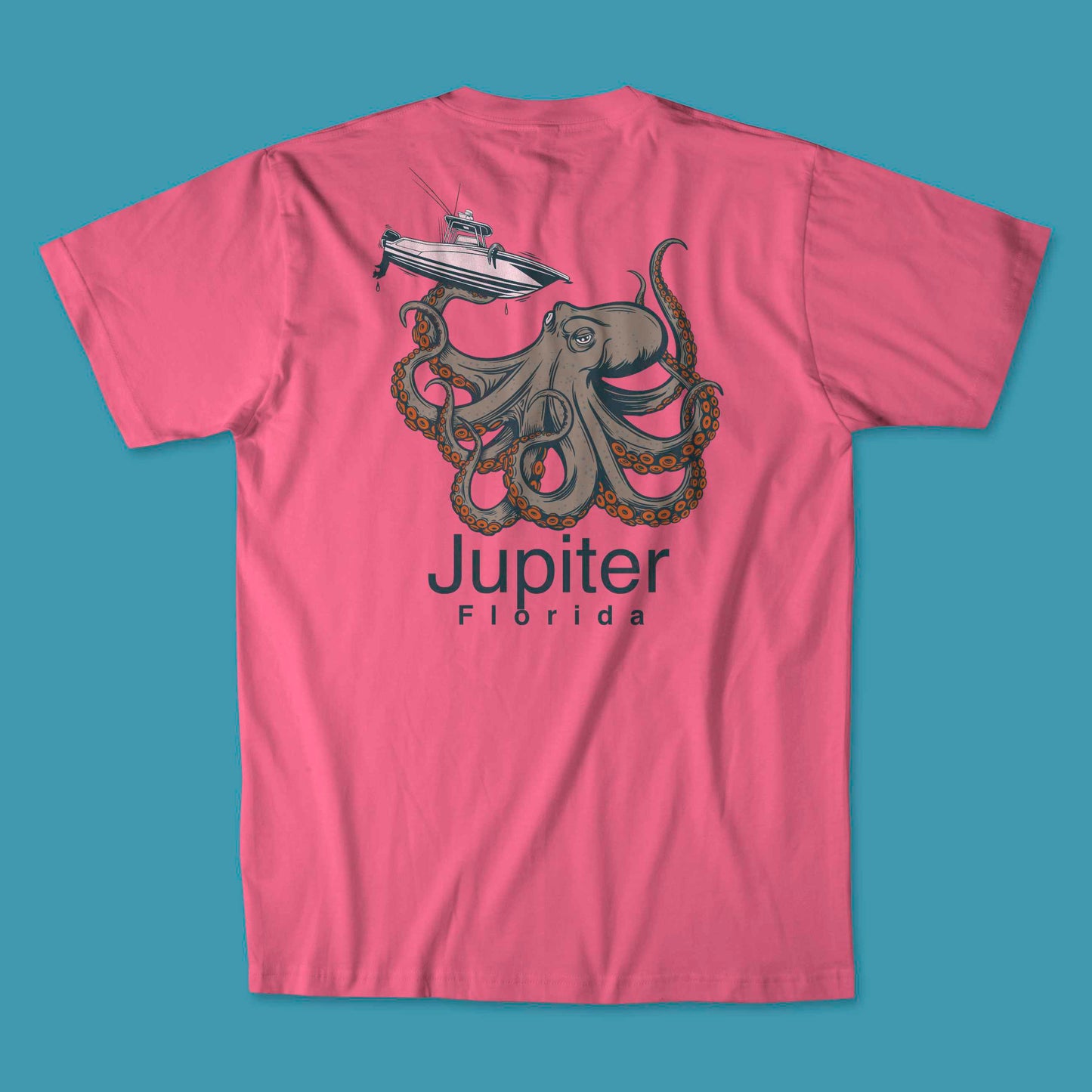 Jupiter Florida Octopus T-Shirt