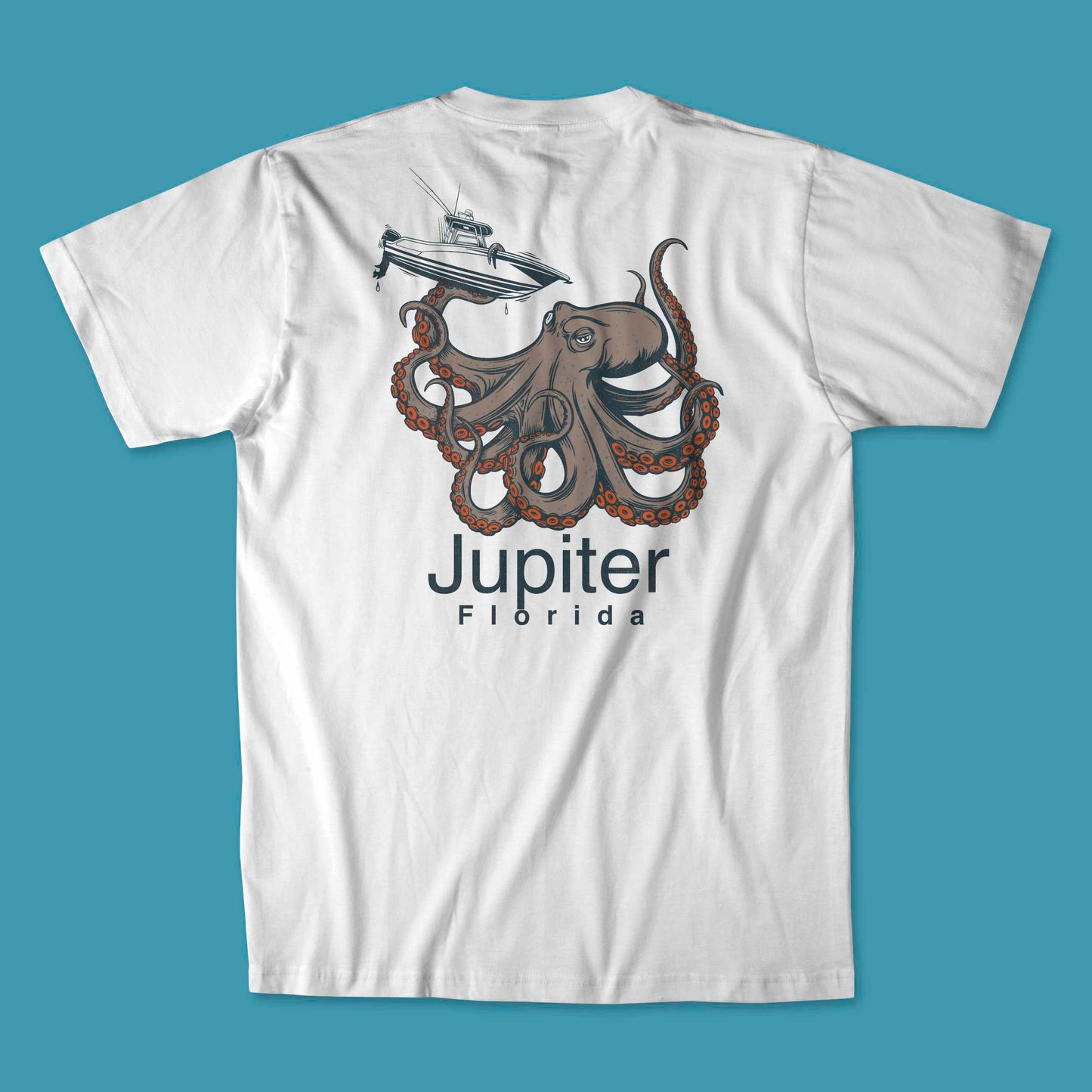 Jupiter Florida Octopus T-Shirt