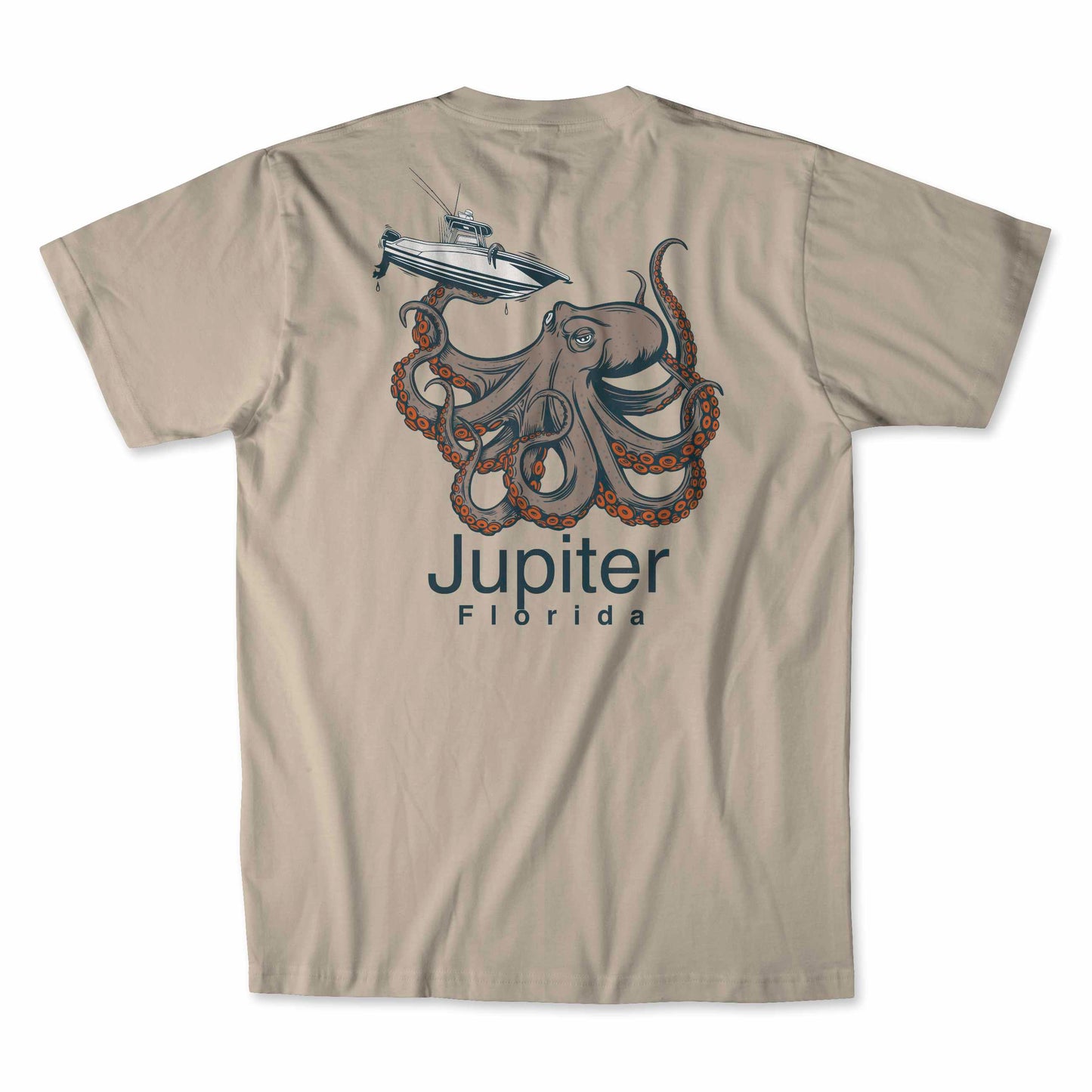 Jupiter Florida Octopus T-Shirt