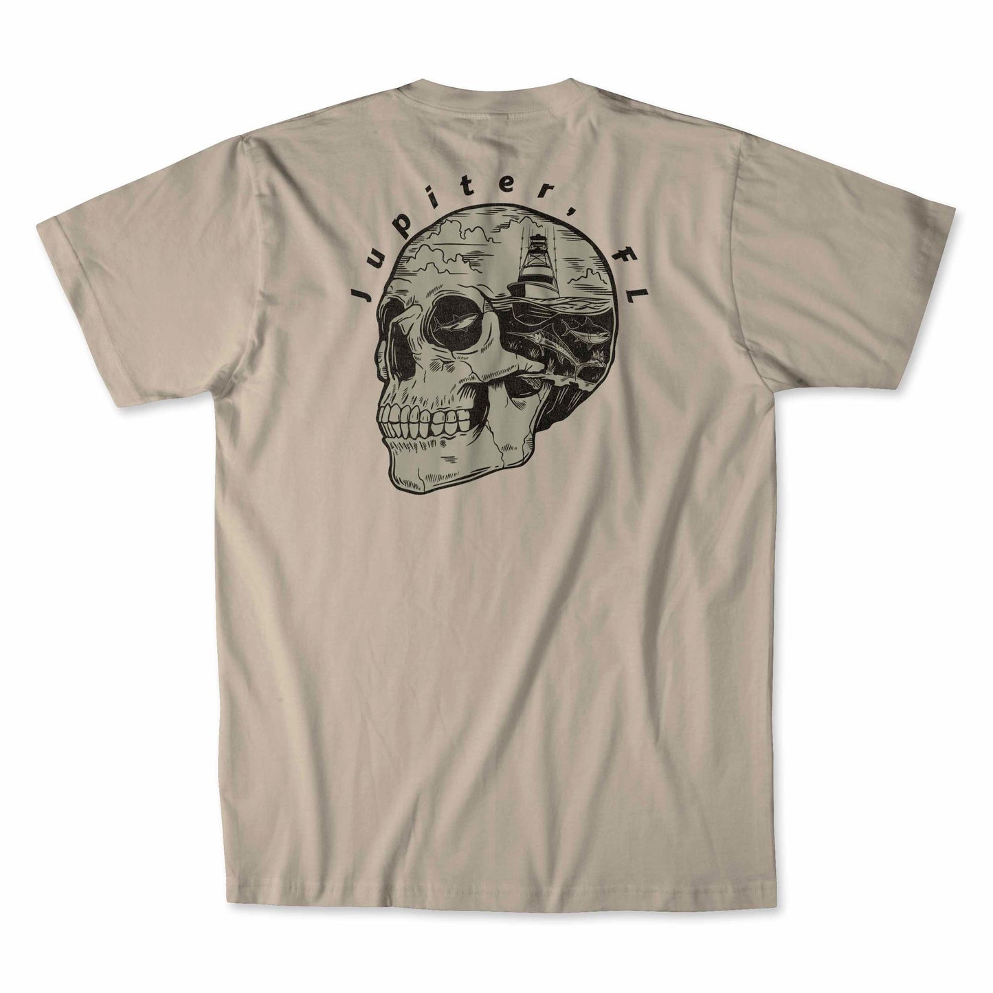 Jupiter Florida Skull T-Shirt